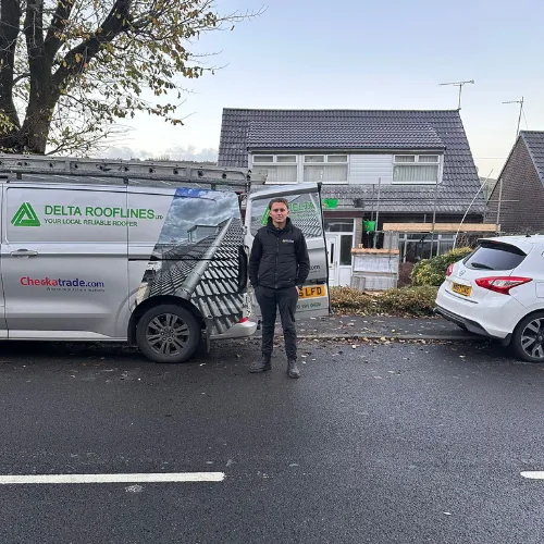 David Connor, owner of Delta Rooflines Ltd